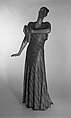 Evening ensemble, Hawes Incorporated (American, 1928–40; 1947–48), silk, metal, American